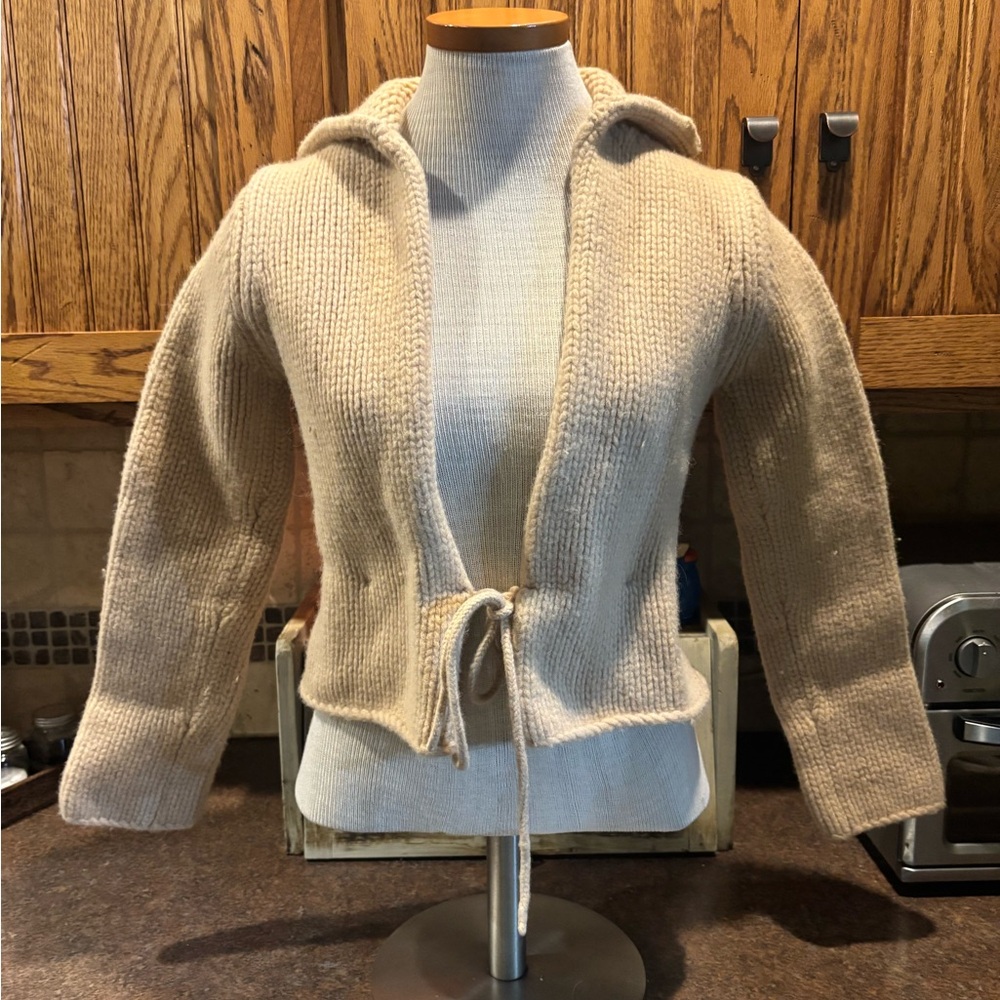 💜GAP Women's Tan Knit Cardigan
